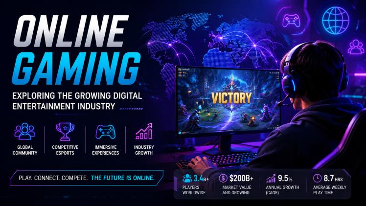 Online Gaming: Exploring the Growing Digital Entertainment Industry