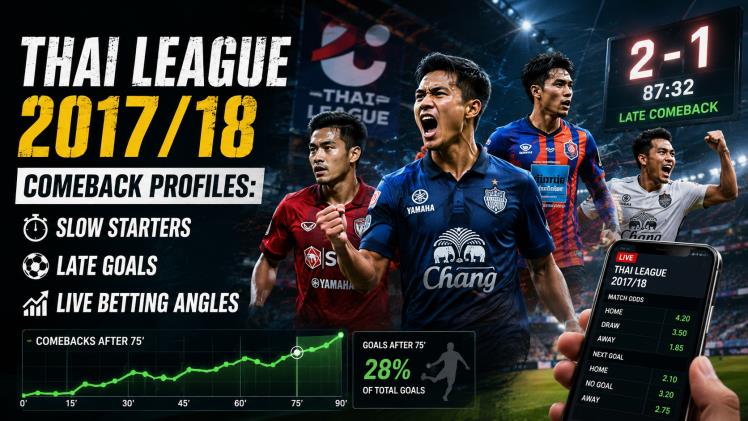 Thai League 201718 Comeback Profiles Slow Starters, Late Goals and Live Betting Angles