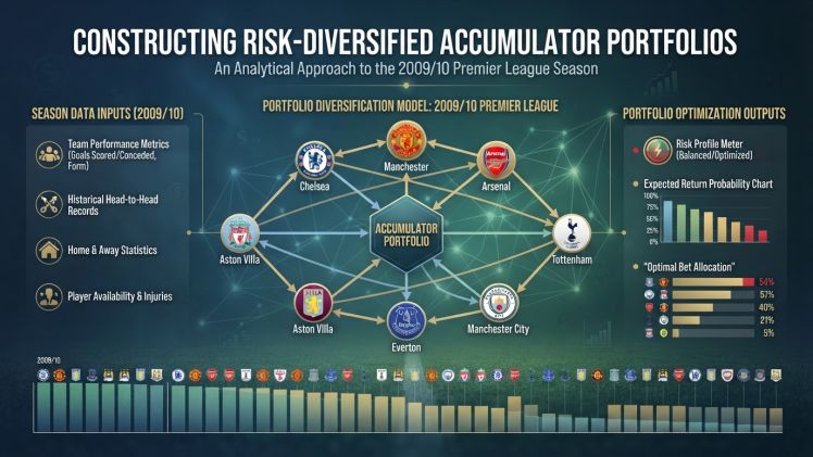 Constructing Risk-Diversified Accumulator Portfolios in the 2009/10 Premier League Season