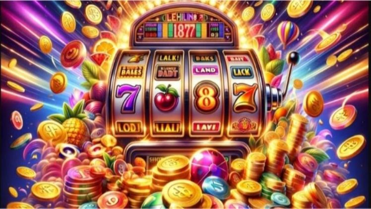 Fruit slot mechanics and dynamic reel visual features